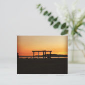 Carte postale - Coucher de soleil de la baie Chamb (Debout devant)