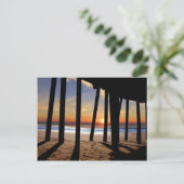 Carte Postale coucher de soleil de la californie (Debout devant)