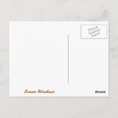 Carte postale Coucher de soleil de l'île Chincotea (Dos)