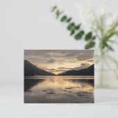Carte Postale Coucher de soleil de loch (Debout devant)