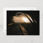 Carte Postale Coucher de soleil de Naples (Devant / Derrière)