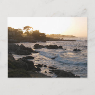 Carte Postale Coucher de soleil de Pacific Grove