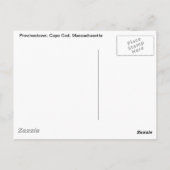 Carte postale Coucher de soleil de Provincetown (Dos)