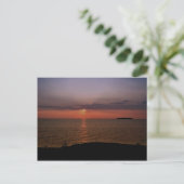 Carte Postale Coucher de soleil de Put In Bay (Debout devant)