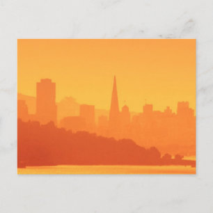 Carte Postale Coucher de soleil de San Francisco.