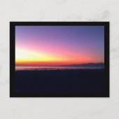 Carte Postale Coucher de soleil de Venice Beach (Devant)