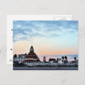 Carte Postale Coucher de soleil Del Coronado (Devant / Derrière)