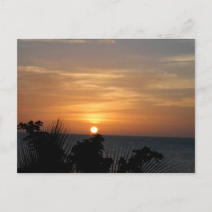 Carte Postale Coucher de soleil d'Ocho Rios en Jamaïque