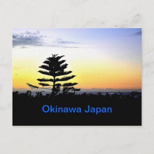 Carte Postale Coucher de soleil d'Okinawa