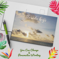 Coucher de soleil doré de l'Ouest avec vol d'oisea