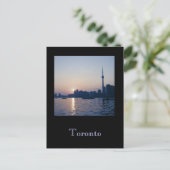 Carte Postale Coucher de soleil du Harborfront de Toronto (Debout devant)