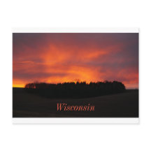 Coucher de soleil du Wisconsin