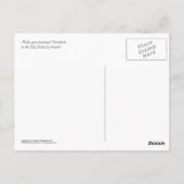 Carte postale : Coucher de soleil en cuivre (portr (Dos)