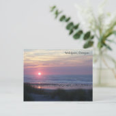 Carte Postale Coucher de soleil en Oregon (Debout devant)