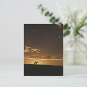 Carte Postale Coucher de soleil époustouflant (Debout devant)