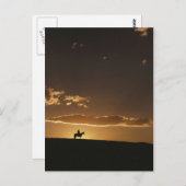 Carte Postale Coucher de soleil époustouflant (Devant / Derrière)