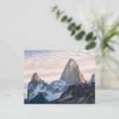 Carte Postale Coucher De Soleil Et Nuages Sur Le Mont Fitzroy (Debout devant)