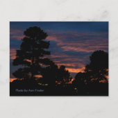 Carte postale / Coucher de soleil Flagstaff (Devant)
