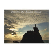 "Coucher de soleil fou"- Biarritz