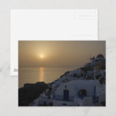 Carte Postale Coucher de soleil III (Devant / Derrière)