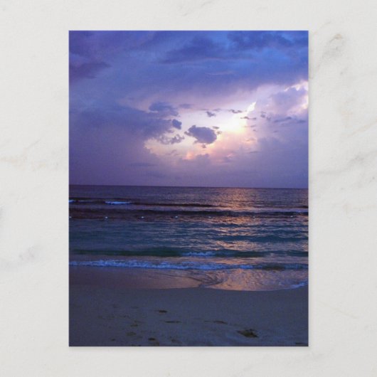 Carte Postale Coucher de soleil jamaïcain (Devant)