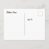 Carte Postale Coucher de soleil jamaïcain (Dos)