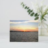 Carte Postale Coucher de soleil, Mangrove Cay, Belize (Debout devant)
