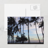Carte Postale Coucher de soleil Maui 1 (Devant / Derrière)