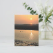 Carte Postale Coucher de soleil - Nouveau pont (Debout devant)