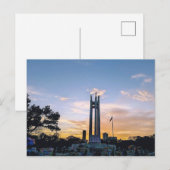 Carte Postale Coucher de soleil Parc commémoratif circulaire de  (Devant / Derrière)