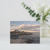 Carte Postale Coucher de soleil Portland Head (Debout devant)