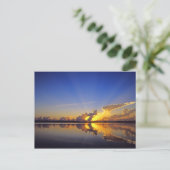 Carte Postale Coucher de soleil spectaculaire sur la Little Mudd (Debout devant)