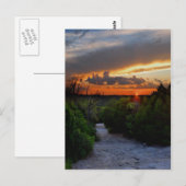 Carte Postale Coucher de soleil sur Hill Of Life - Barton Creek (Devant / Derrière)