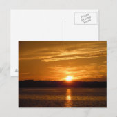 Carte Postale Coucher de soleil sur Hilton (Devant / Derrière)