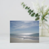 Carte Postale Coucher de soleil sur la mer (Debout devant)