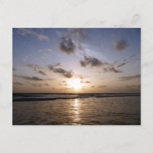 Carte Postale Coucher de soleil sur la mer arabe