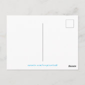 Carte Postale Coucher de soleil sur la mer Tropical Beach Twilig (Dos)