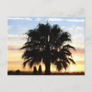 Carte Postale Coucher de soleil sur l'Algarve, Portugal