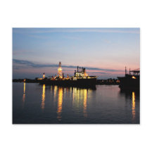 Coucher de soleil sur le golfe du Mexique