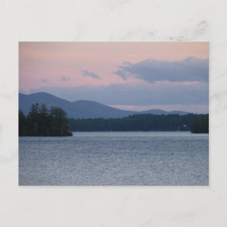 Carte Postale Coucher de soleil sur le lac 2