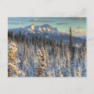 Carte Postale Coucher de soleil sur le mont Fellows
