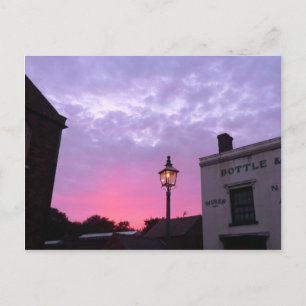 Carte Postale Coucher de soleil sur le musée Black Country