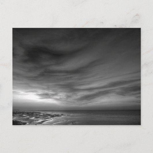 Carte Postale Coucher de soleil sur le sud-est de l'Angleterre (Devant)