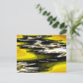 CARTE POSTALE COUCHER DE SOLEIL SUR L'EAU (Debout devant)