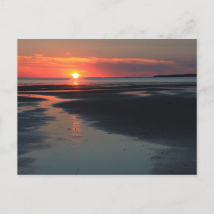 Carte Postale Coucher de soleil sur les Appartements, Wellfleet