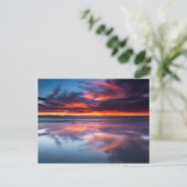 Carte Postale Coucher de soleil sur les îles Anglo-Normandes, CA (Debout devant)