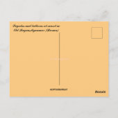 Carte Postale Coucher de soleil sur les pagodes et les ballons d (Dos)