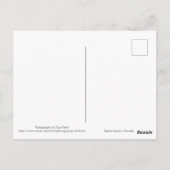 Carte Postale Coucher de soleil sur l'étang (Dos)