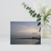 Carte Postale Coucher de soleil sur l'île d'Anegada (Debout devant)
