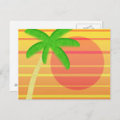 Carte Postale Coucher de soleil sur Maui (Devant / Derrière)